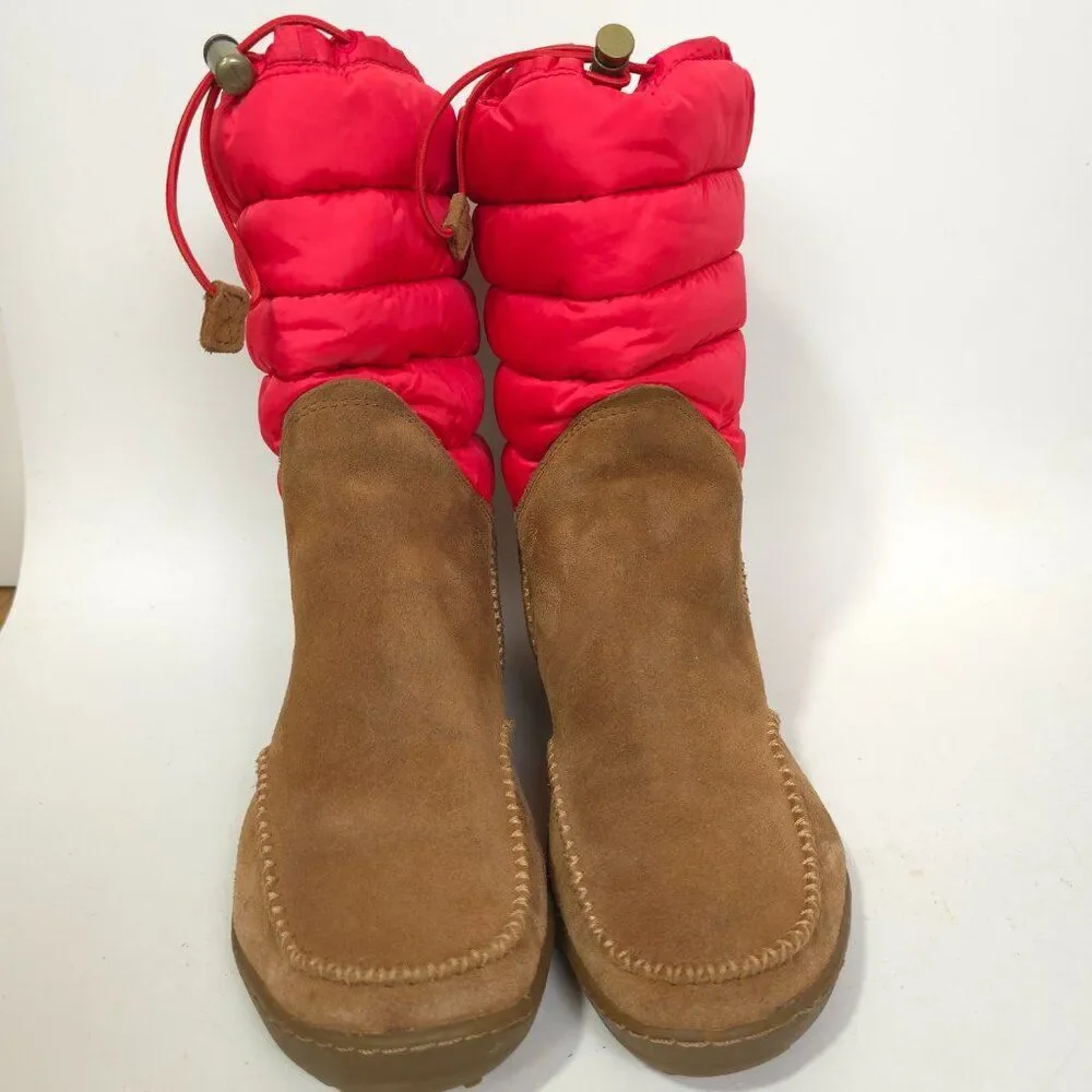 Columbia Women’s Minx Moccasin Waterproof Omni-Heat Winter Boots Size 9 BL1559